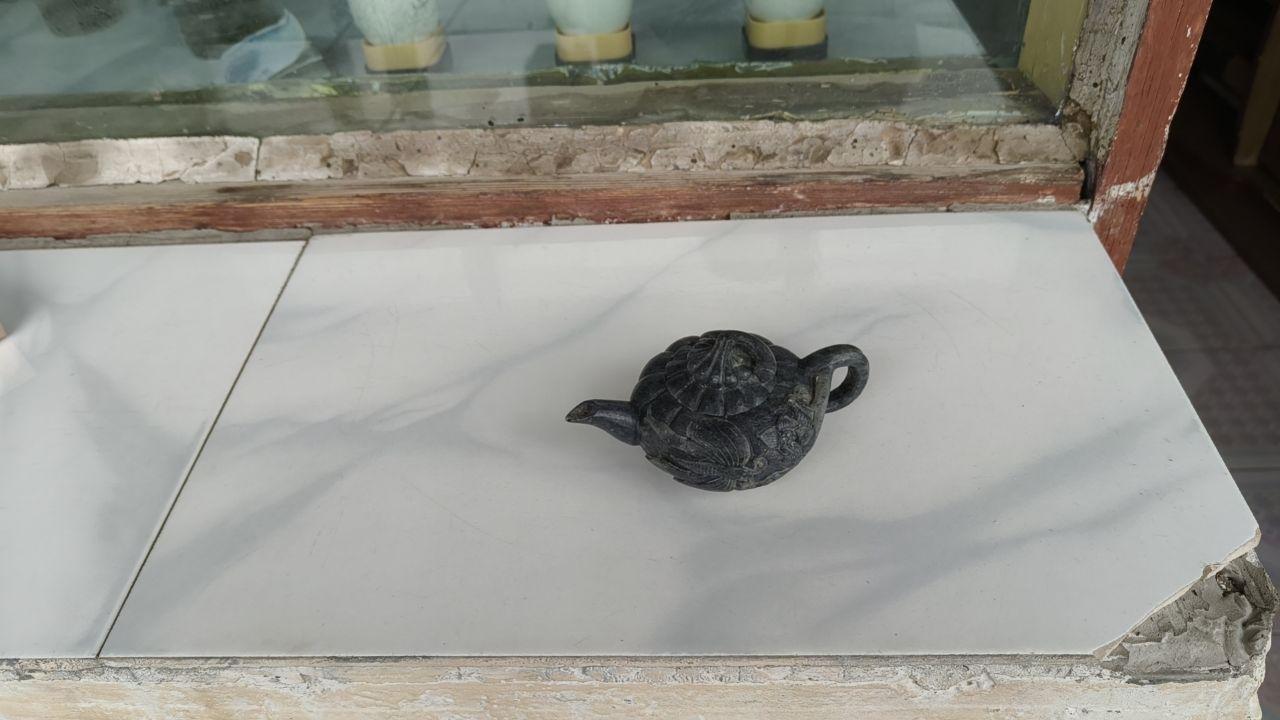 石雕茶壶